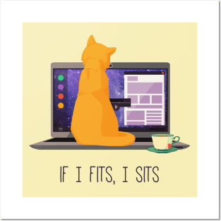 If I Fits, I Sits Posters and Art